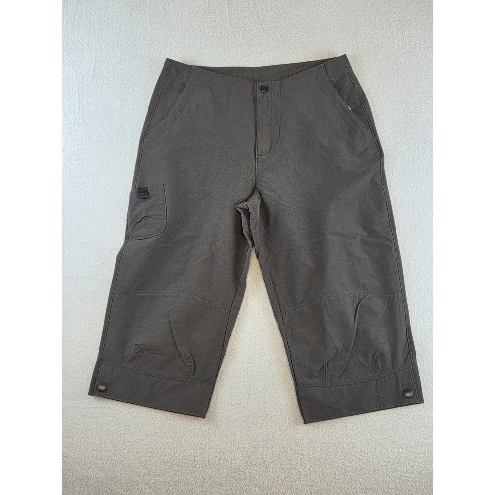 Woolrich Womens Capri Pants Size 10 Gorpcore Earth Tone Hiking Utility Cropped